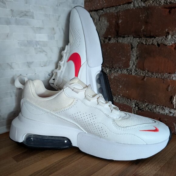 NWT Nike Air Max Verona Summit Shoes White with Red Swoosh Sz. 7 - Picture 2 of 5